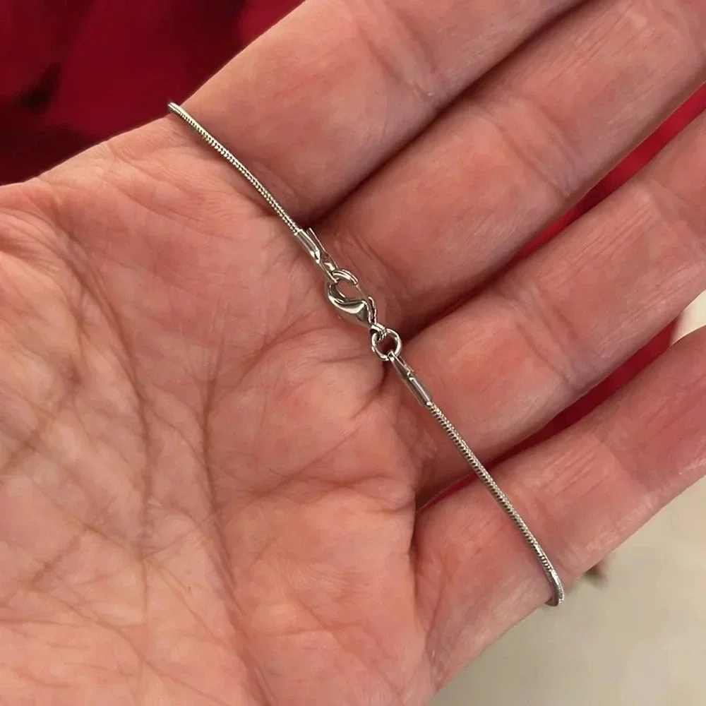 New Stainless Steel Hello Kitty Necklace 18” inches long